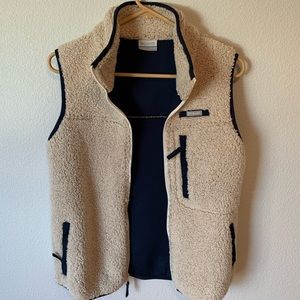 Cream Columbia Vest - Women’s S